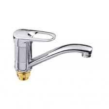 SL55-004F-25 смеситель для кухни c длинным поворотным изливом