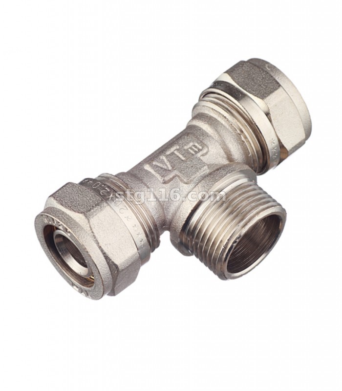 ТРОЙНИК МП 16ц х 1/2"НАР.р АQua