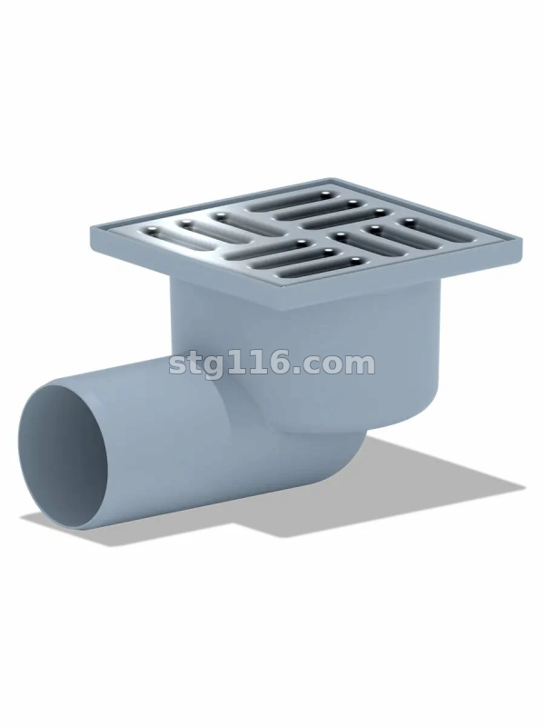 Трап кан. (50) гор/вып. с нерж./реш. 100*100 ТQ5102 СУХОЙ