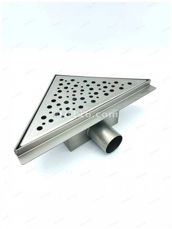 Трап угловой 200х200 гор. вып. комб.затвор ТИМ (412002)