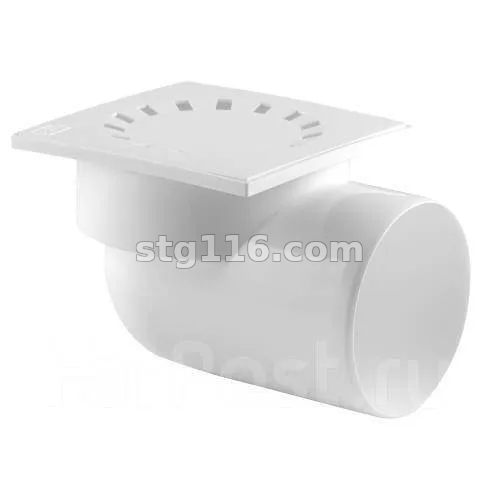 Трап кан.110 (150*150) угл. белый Мосполимер