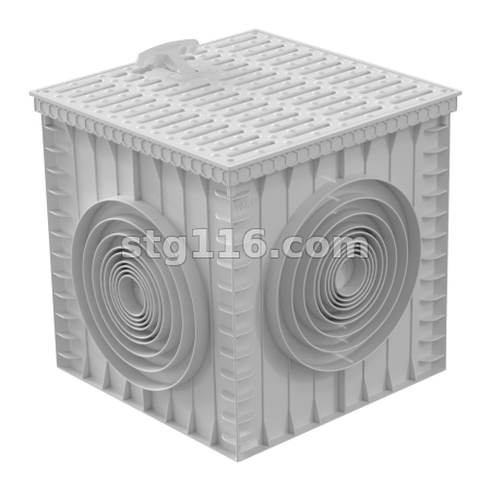 Дождеприемник (решетка с ручкой) 40*40