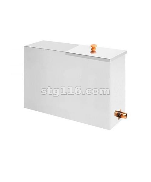 Бак расширительный (открытого типа) нерж.0.8 мм 40 литров Везувий