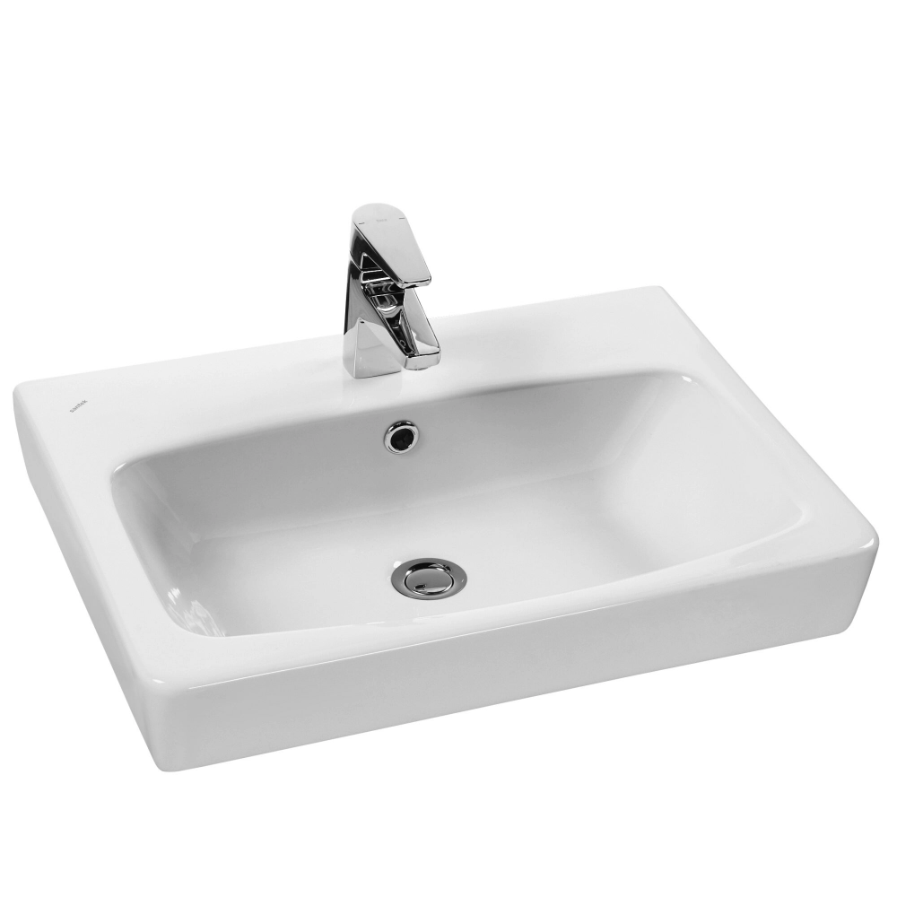 БАЛТИКА Умывальник мебельный 60 см., хр.кольцо, САНТЕК