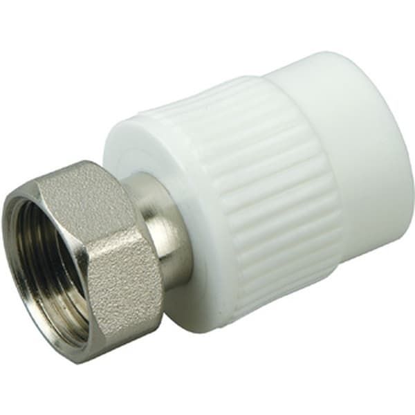 МУФТА пп 20 х 3/4"с НАК.гайкой VAL(20/100)