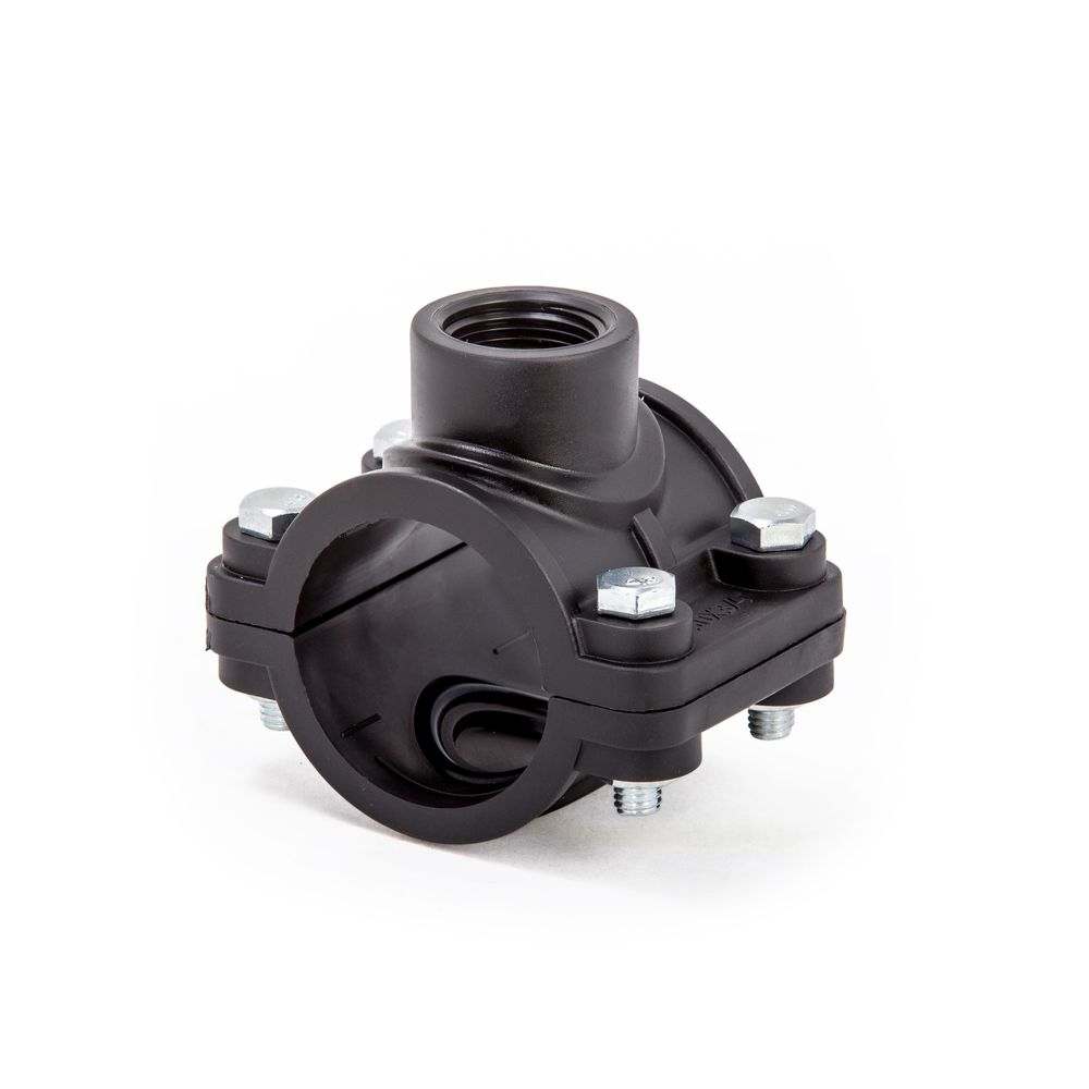 Седелка для ПЭ труб 50 х 1 1/4" Ламмин