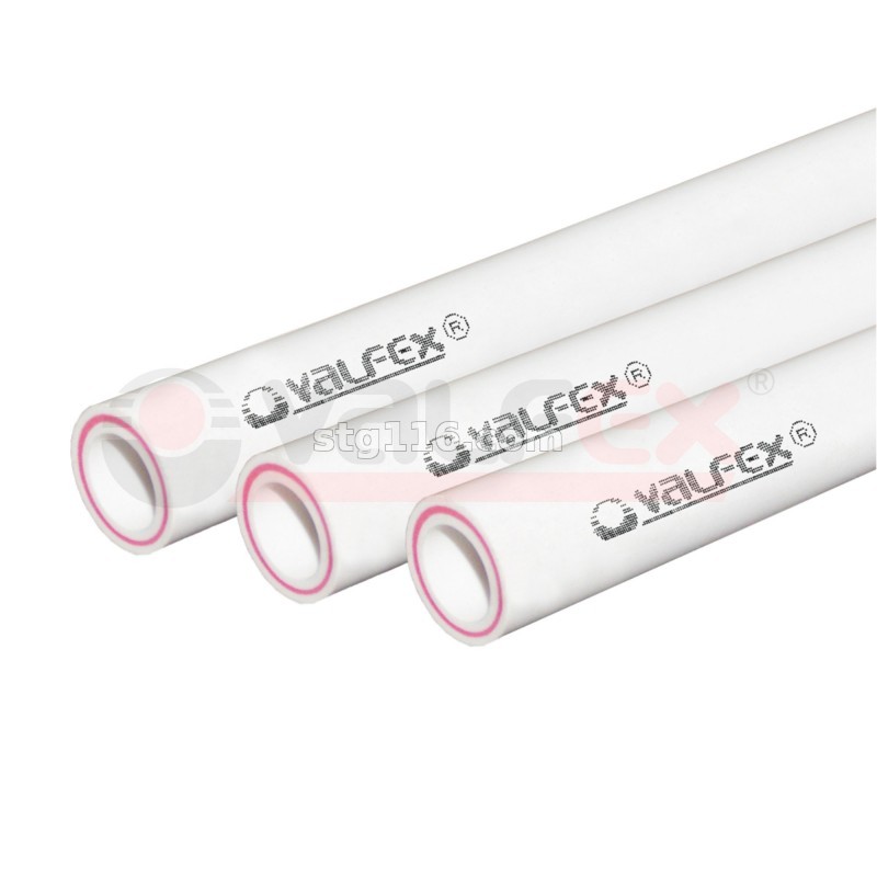 Труба пп (50) PN25 (КРАСНАЯ УПАКОВКА) Valfex (24м)